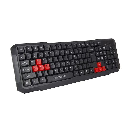 Picture of Tastatura gaming ESPERANZA ASPIS RED EGK102R