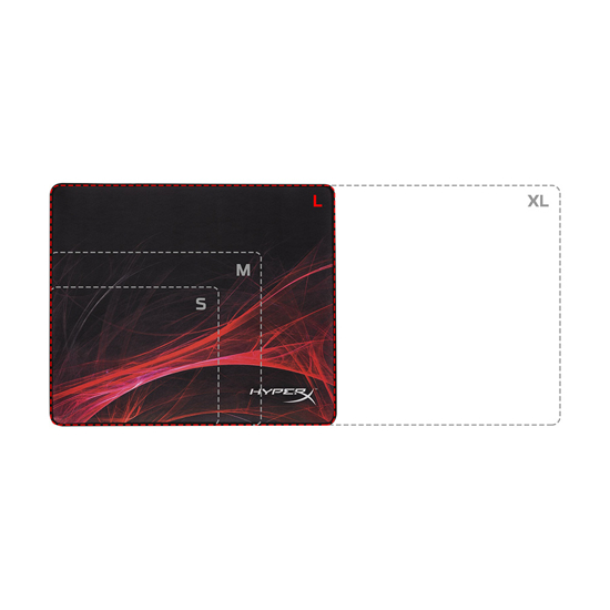 Picture of Podloga za miš HyperX FURY S Pro Gaming Mouse Pad Speed Edition (Large) HX-MPFS-S-L 4P5Q6AA
