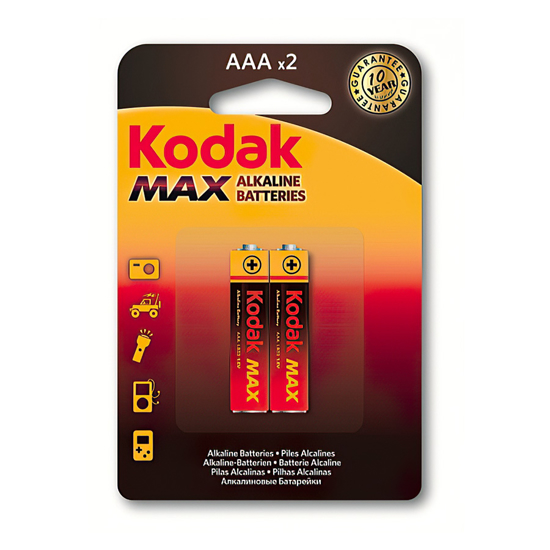 Picture of Baterija KODAK,LR03,K3A-2/1 AAA ALKALNA MAX 1,5 V (887930952872)