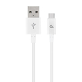 Picture of USB 2.0 kabl Type-C charging and data cable, 2m, white, GEMBIRD CC-USB2P-AMCM-2M-W