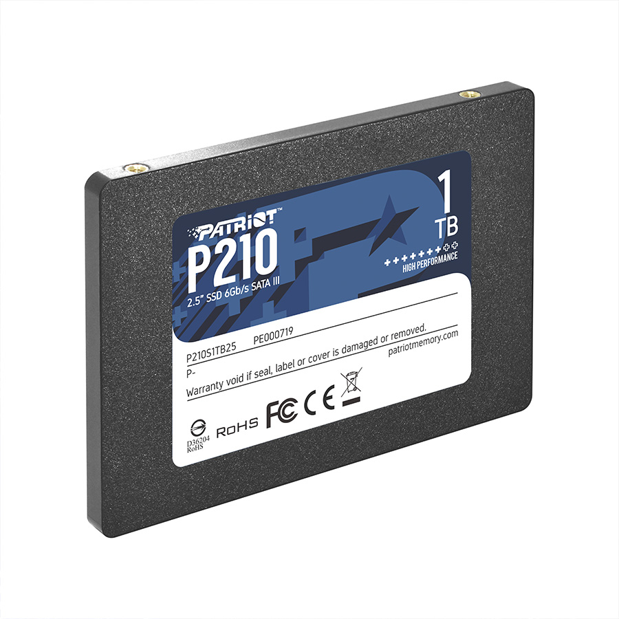 SSD 2,5" PATRIOT P210 SATA 3 1TB P210S1TB25