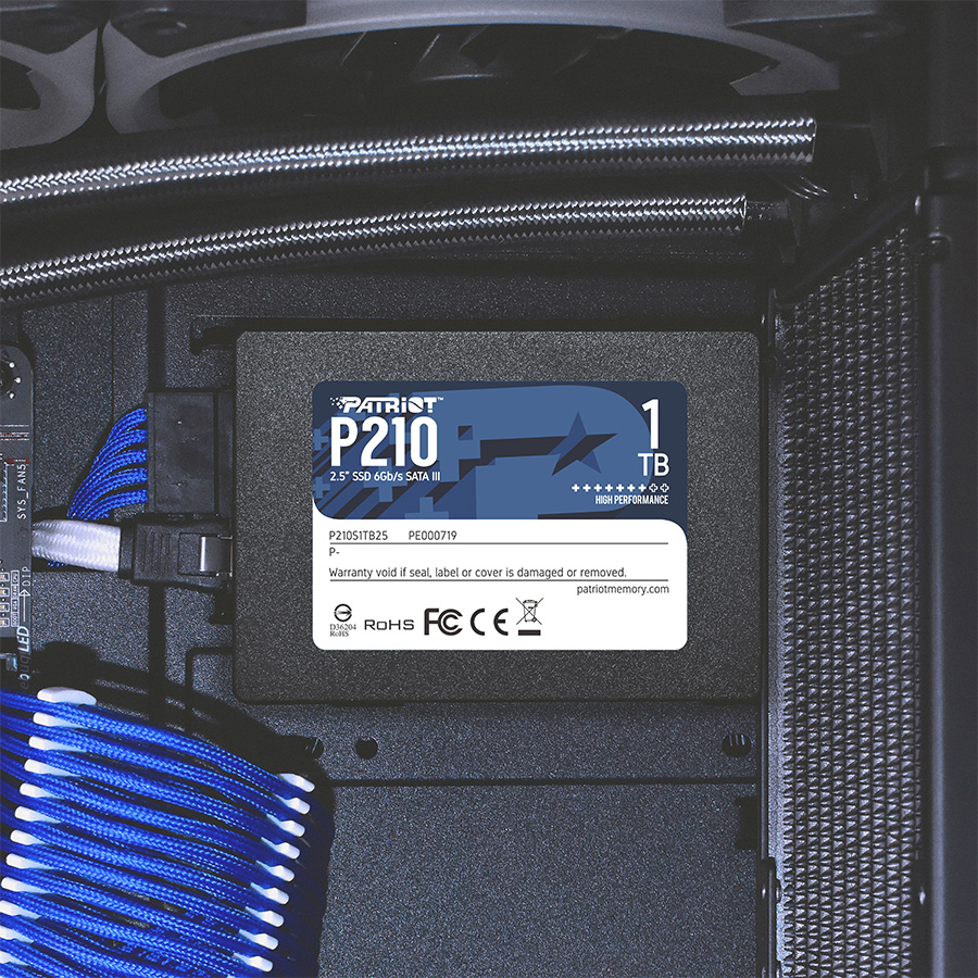 SSD 2,5" PATRIOT P210 SATA 3 1TB P210S1TB25