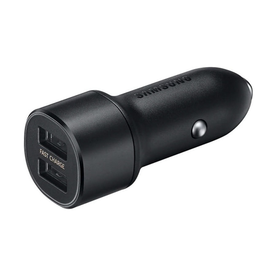 Picture of Auto punjač SAMSUNG ORG. Car Charger Dual USB Port, Fast charge 15W, +micro USB/Type-C kabl combo EP-L1100WBEGEU