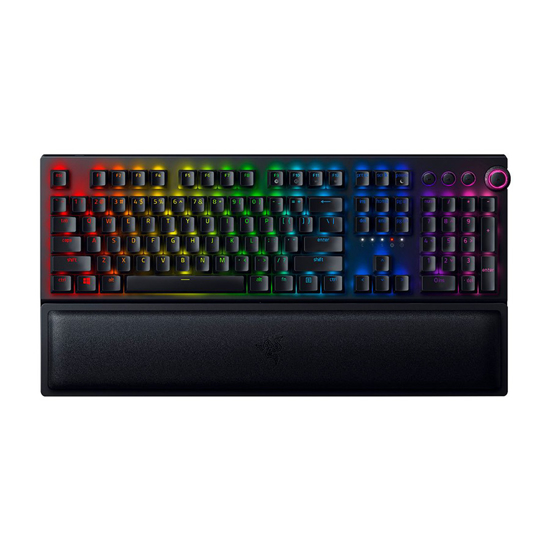 Picture of Tastatura Razer™ BlackWidow V3 Pro - Wireless Mechanical Gaming Keyboard (Green Switch) - US Layout - FRML RZ03-03530100-R3M1