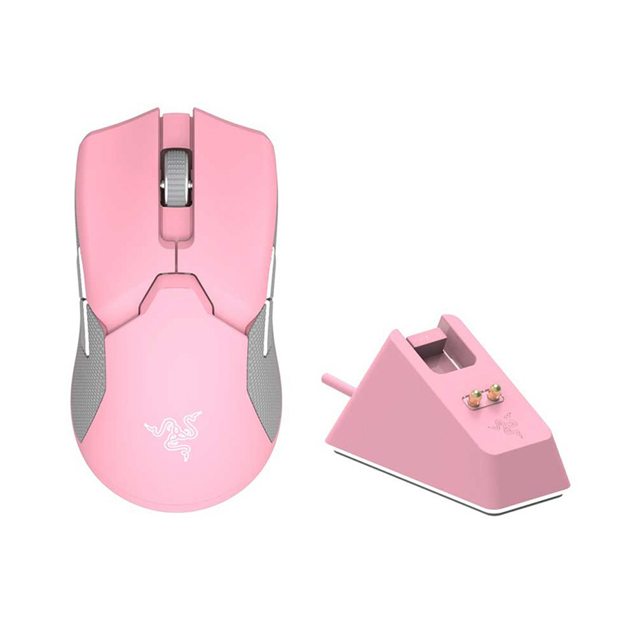 Miš Razer Viper Ultimate - Wireless Gaming mouse with Charging Dock - Quartz - FRML RZ01-03050300-R3M1