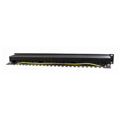 Picture of PATCH PANEL 24 PORTA cat.6, shielded, 19" 1U, GEMBIRD, NPP-C624-002, designed for 19" standard, 483x111x45 mm