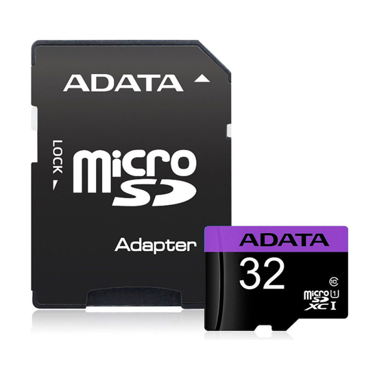 Picture of MICRO SD ADATA 32GB CLASS 10 AUSDH32GUICL10-RA1