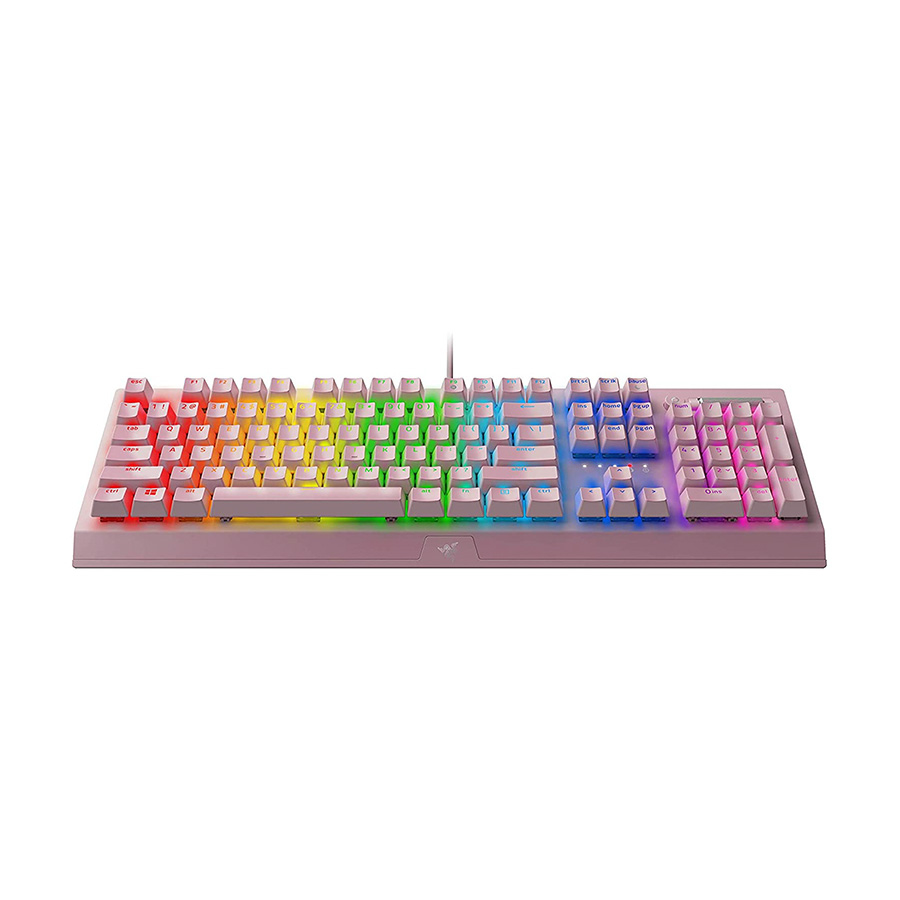 Tastatura Razer™ BlackWidow V3 - Mechanical Gaming Keyboard (Green Switch) - Quartz Edition US Layout RZ03-03541800-R3M1