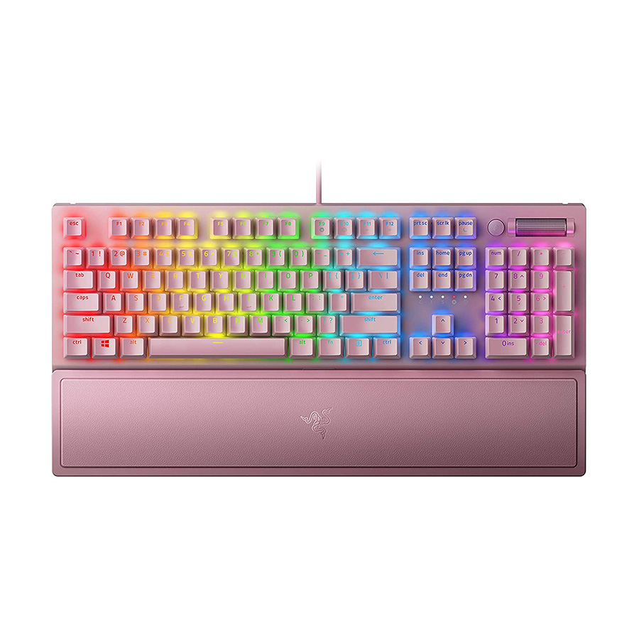 Tastatura Razer™ BlackWidow V3 - Mechanical Gaming Keyboard (Green Switch) - Quartz Edition US Layout RZ03-03541800-R3M1
