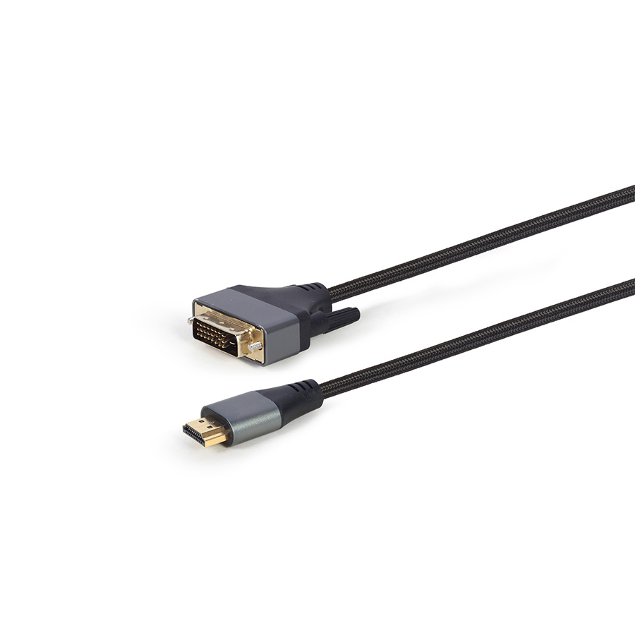 HDMI kabl, HDMI to DVI cable, "Premium Series", 1.8 m,, GEMBIRD CC-HDMI-DVI-4K-6