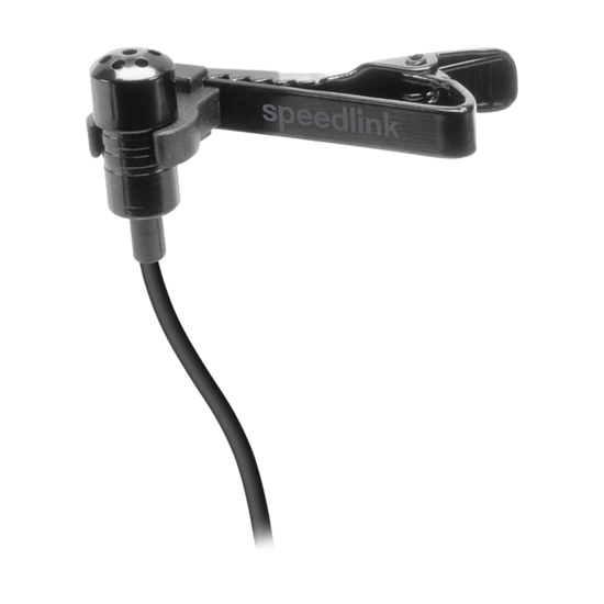 Picture of Mikrofon SPEEDLINK SPES Clip-On Microphone, black, SL-8691-SBK-01