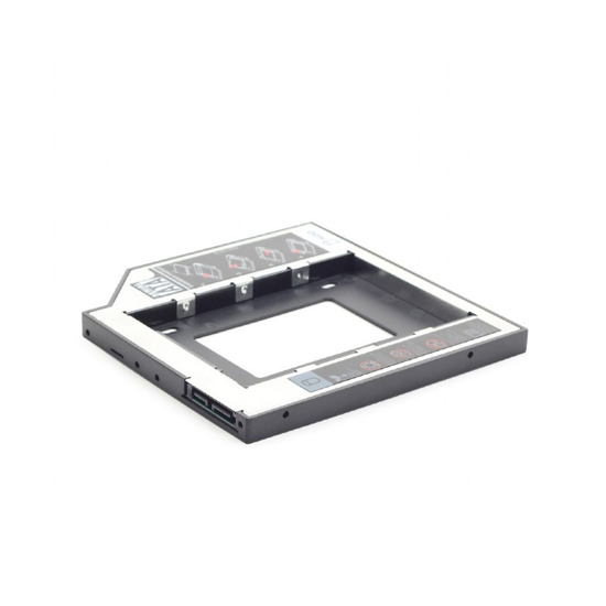 Picture of SSD HDD Caddy mobile za notebook univerzalni 12mm 2,5" SSD/HDD, GEMBIRD, MF-95-02
