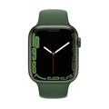 Picture of Apple Watch 7 45mm Green Aluminium Case with Clover Sport Band - Green