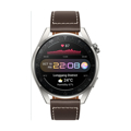 Picture of Pametni sat Huawei Watch 3 Pro Classic Titanium Grey Brown Leather Strap 