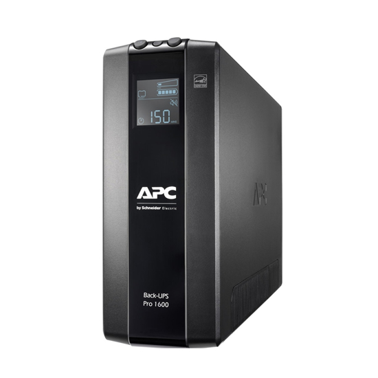 Picture of APC Back-UPS Pro 1600VA, 8 Outlets, AVR, LCD Interface BR1600MI
