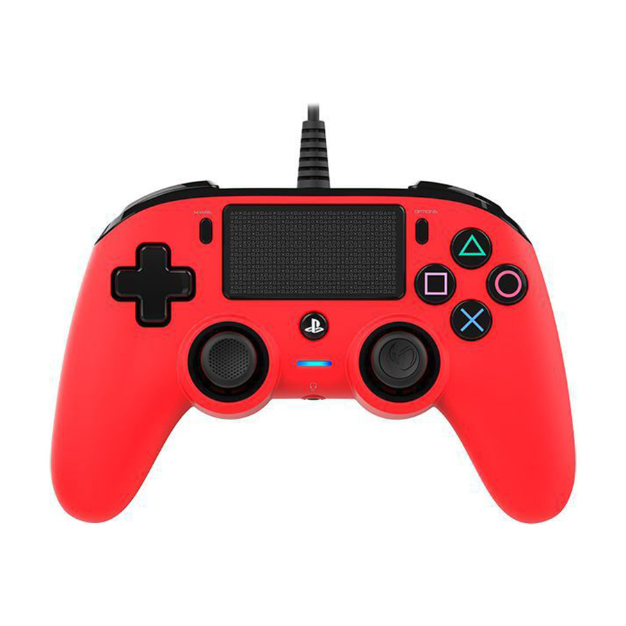 Bigben Wired Nacon Controller PS4 3m crveni