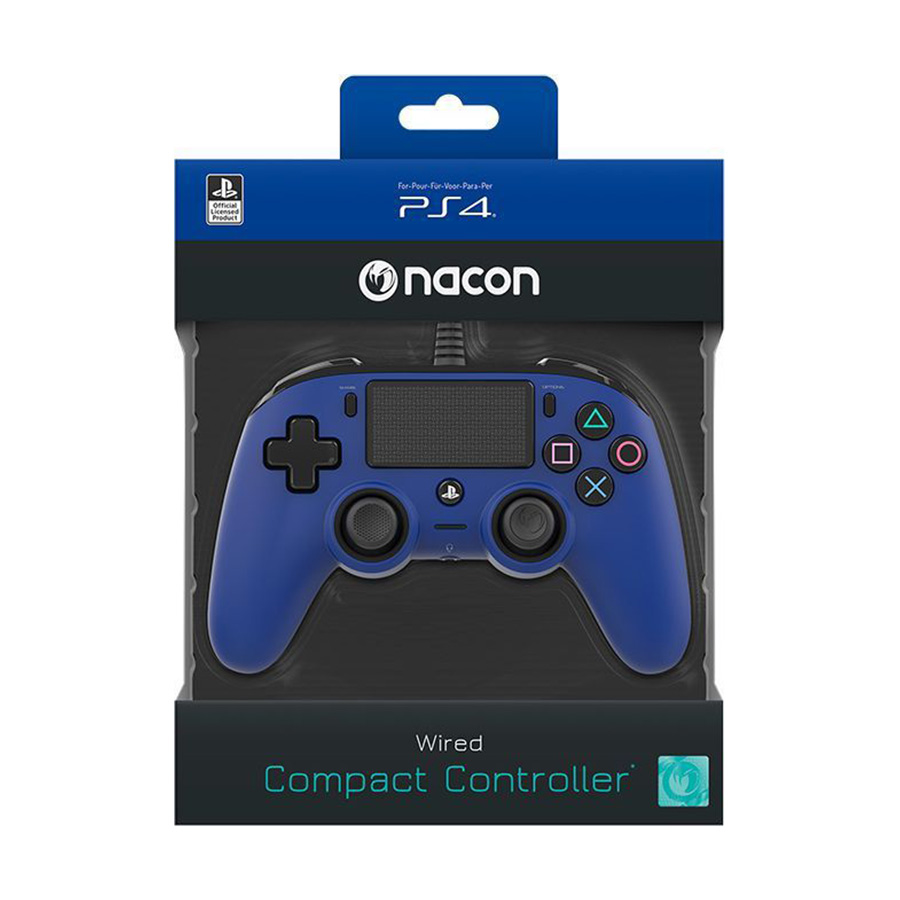 Bigben Wired Nacon Controller PS4 3m plavi