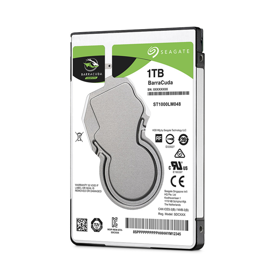Picture of Seagate HDD SATA 3 1 TB 2.5" ST1000LM048 Notebook