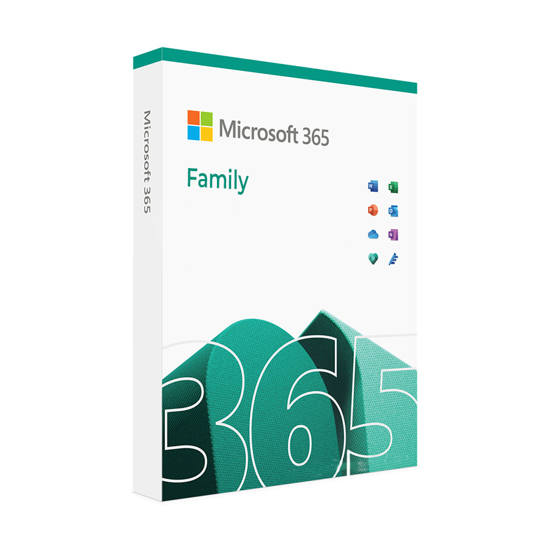 Picture of Microsoft Office 365 Family English FPP 1Y 1VR CEE 6GQ-01561