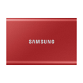 Picture of EXT.SSD 500GB SAMSUNG Portable T7 Metallic Red USB 3.2 MU-PC500R/WW Brzina zapisivanja do 1000Mb/S / Brzina čitanja do 1050Mb/S 
