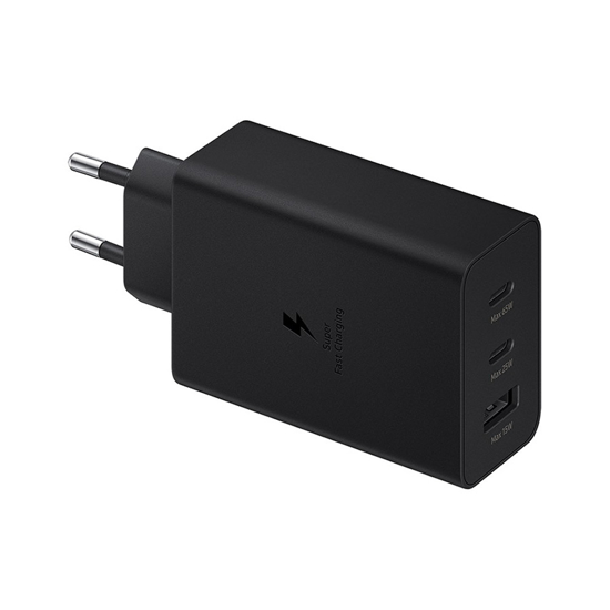 Picture of Punjač SAMSUNG ORG. 65W Fast Charging Wall Charger Black  Charger Black (1.8m cable included) EP-T6530NBEGEU 