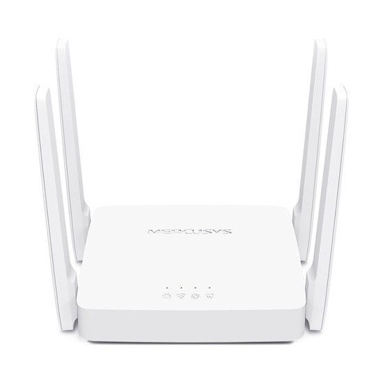 Picture of MERCUSYS AC10 AC1200 Wireless Dual Band Router  802.11ac standard, AC10 delivers blazing-fast Wi-Fi speeds up to 1200 Mbps 300 Mbps (2.4 GHz) for inte