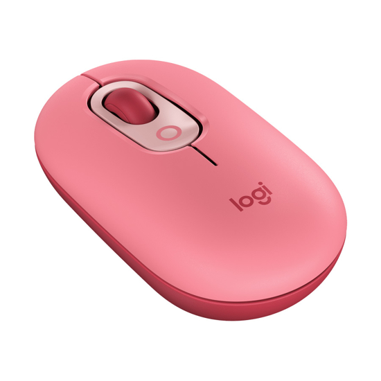 Picture of Miš LOGITECH POP Bluetooth Mouse - HEARTBREAKER-ROSE 910-006548