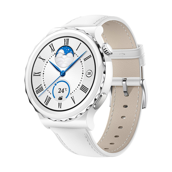 Picture of Pametni sat Huawei Watch GT 3 Pro CLASSIC WHITE LEATHER 43mm 