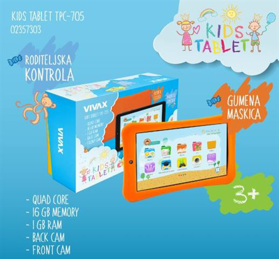 Picture of VIVAX tablet TPC-705 Kids ( 02357303 ) 