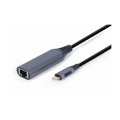 Picture of USB type-C Gigabit network adapter, space grey ethernet GEMBIRD LAN, RJ45 A-USB3C-LAN-01