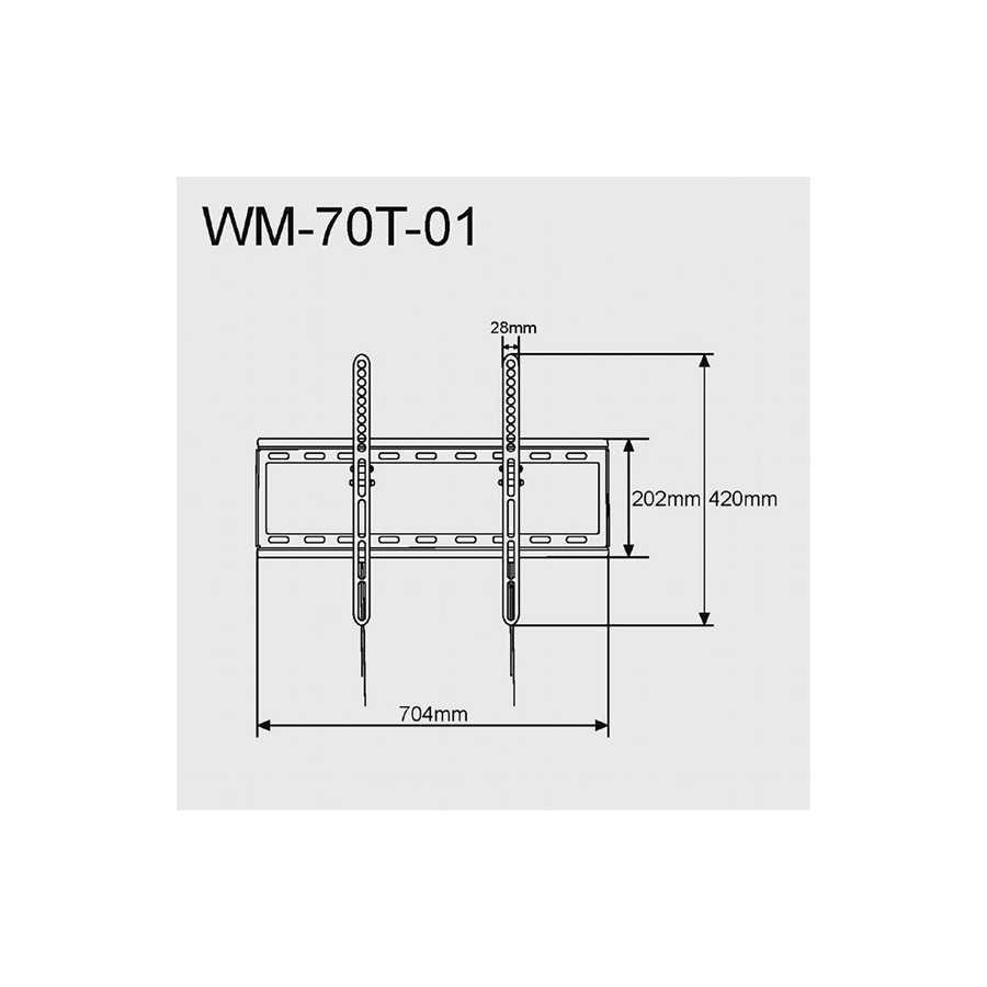 Zidni nosač GEMBIRD WM-70T-01 nagib, 32”-70”