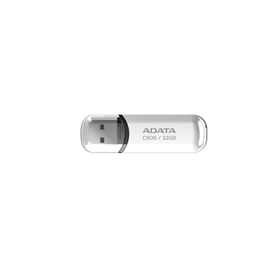 Picture of USB Memory stick Adata UFD 16GB C906 White USB 2.0, Brzina čitanja 30 MB/s, Brzina pisanja 9 MB/s,AC906-16G-RWH
