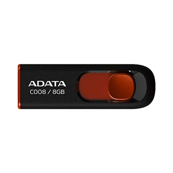 Picture of USB Memory stick Adata UFD 16GB C008 Black USB 2.0, Brzina čitanja 30 MB/s, Brzina pisanja 10 MB/s,AC008-16G-RKD