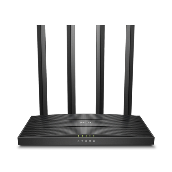 Picture of Router TP-Link Archer C80 AC1900 802.11ac Wave2 3×3 MIMO Wi-Fi Router, 1300Mbps at 5GHz + 600Mbps at 2.4GHz, 5 Gigabit Ports,4 antennas, Beamforming,S