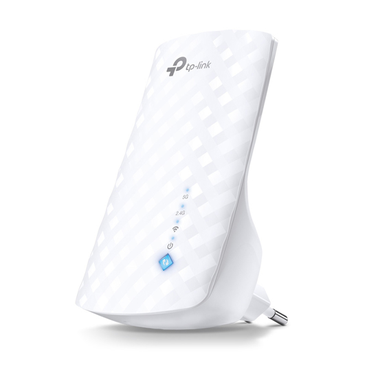 Picture of TP-LINK RE190 AC750 Wi-Fi Range Extender, 300Mbps at 2.4GHz, 433Mbps at 5GHz, 3 Omni-directional Antennas