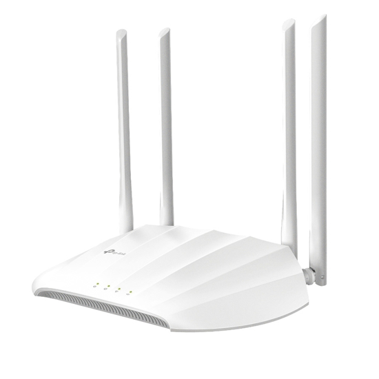 Picture of ROUTER TP-Link TL-WA1201 AC1200 Wireless Access Point, 867 Mbps at 5 GHz and 300 Mbps at 2.4 GHz band, MU-MIMO, Access Point, Range Extender, Multi-SS