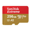 Picture of Micro SD SanDisk SDXC 256GB Extreme Pro - 190MB/s V30 UHS-I U3 SDSQXAV-256G-GN6MA