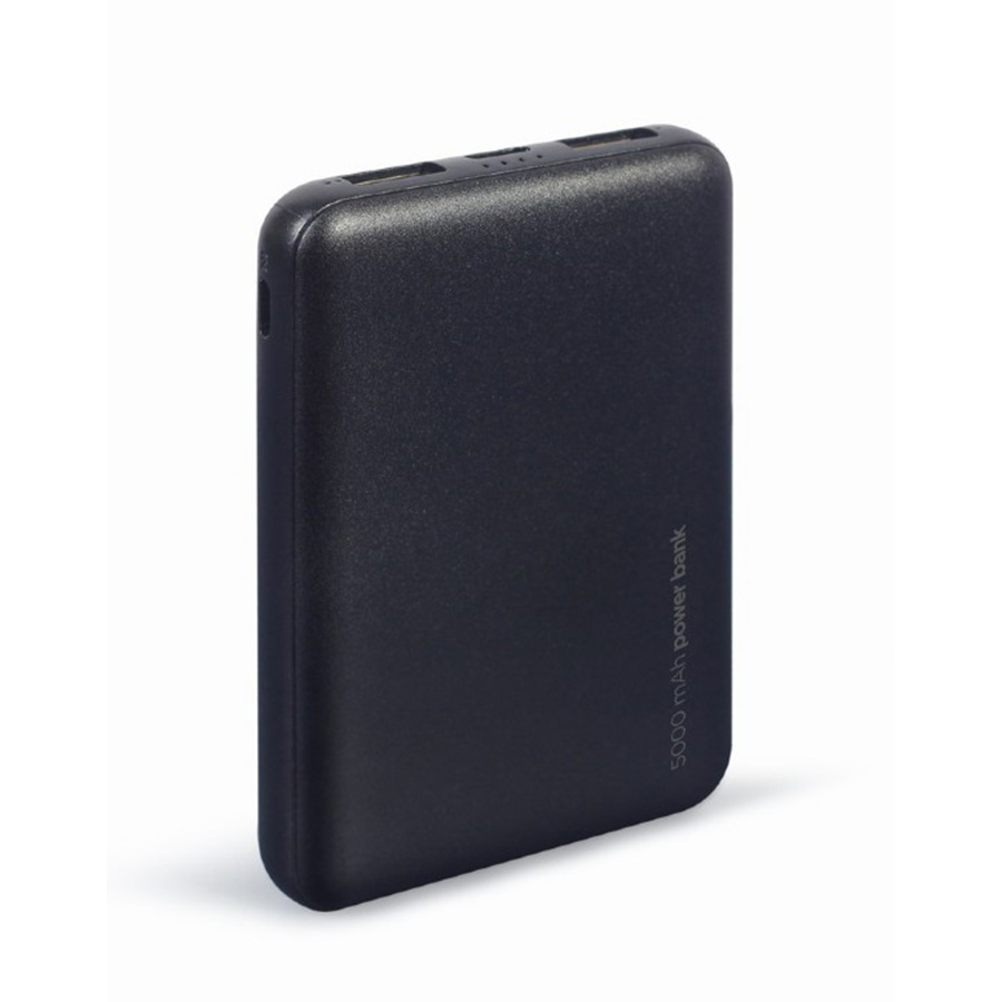Gembird Ext.baterija 5000mAh, Powerbank, PB05-02, black