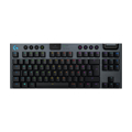 Picture of Tastatura LOGITECH G915 TKL LIGHTSPEED Wireless Mechanical Gaming Keyboard - CARBON - US INT"L - TACTILE 920-009503