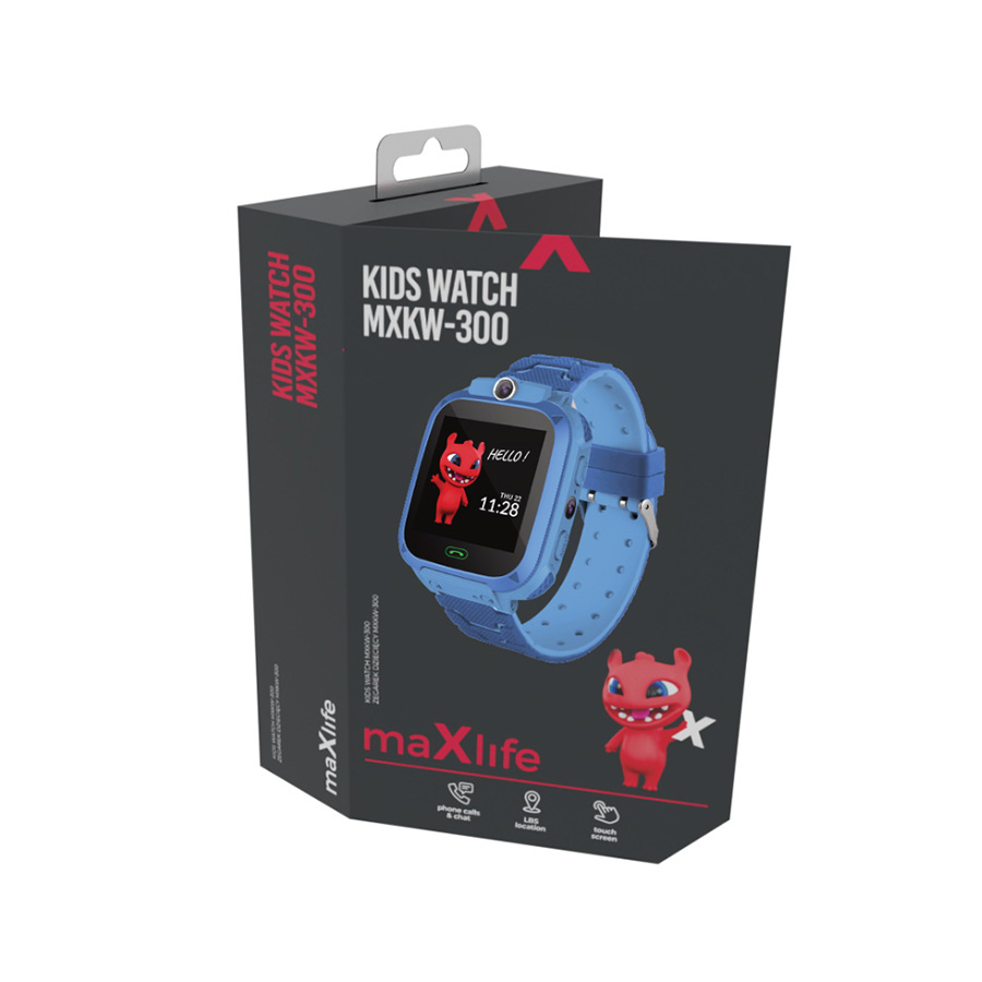 MaXlife dječiji pametni sat MXKW-300, plavi