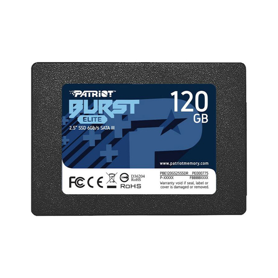 Picture of SSD 2,5 120GB Patriot BURST ELITE SATA3 PBE120GS25SSDR