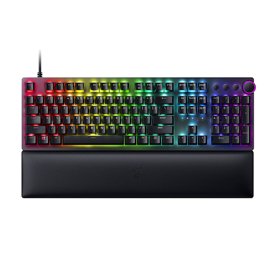Picture of Tastatura Razer Huntsman V2 - Optical Gaming Keyboard (Linear Red Switch) - US Layout - FRML Packaging RZ03-03930100-R3M1