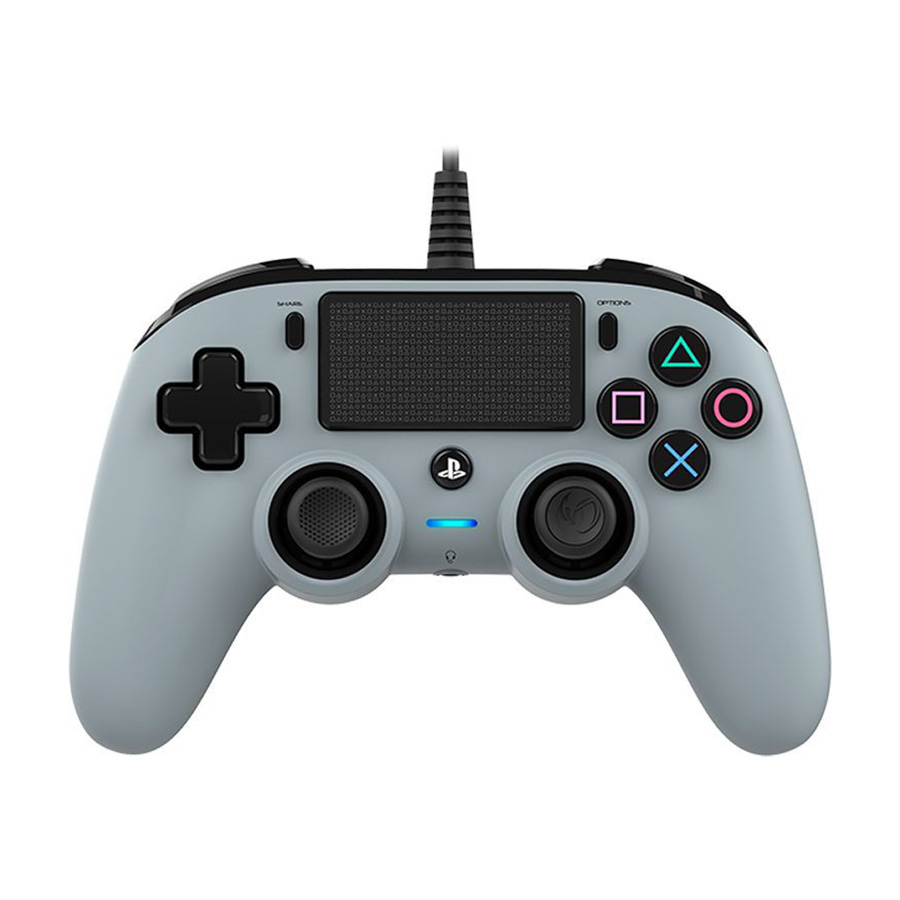 Bigben Wired Nacon Controller PS4 3m sivi