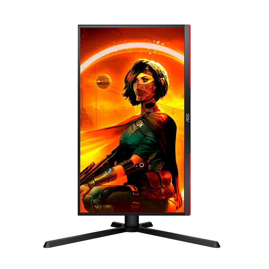 MONITOR AOC GAMING 24.5” 25G3ZM 240Hz VA, 1920x1080, 0.5ms, 3000:1, 178/178, Adaptive Sync, HDMI, DP, 3-sided frameless, Full Ergo, G-Menu, Black-Red,