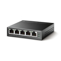 Picture of TP-Link TL-SF1005LP 5-Port 10/100Mbps Unmanaged Switch with 4-Port PoE, meta case, desktop mount, PoE budget 41W