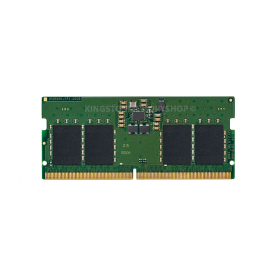 Picture of Kingston SO DIMM notebook 16GB DDR5 4800MHz CL40 KVR48S40BS8-16
