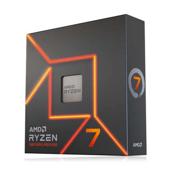 Picture of AMD Ryzen 7 7700X AM5 BOX 8 cores,16 threads,4.5GHz 32MB L3,105W,bez hladnjaka