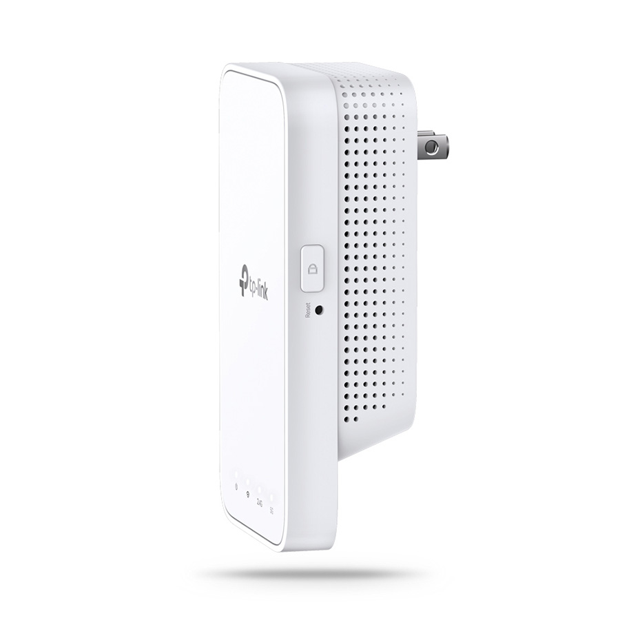 TP Link RE300 -AC1200 MESH Wi-Fi Range Extender, Wall Plugged, 2 internal antennas, 867Mbps at 5GHz + 300Mbps at 2.4GHz, Range Extender mode