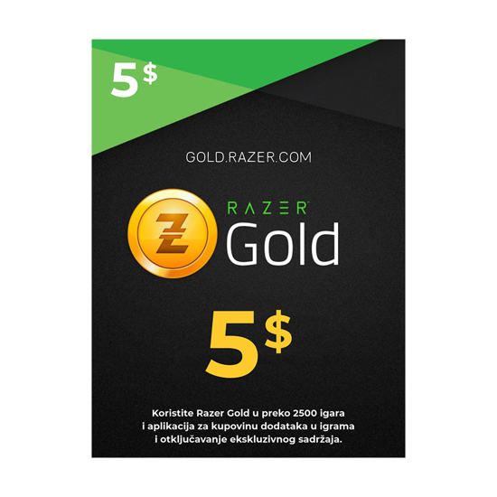 Picture of Razer Gold 5$ /Digital