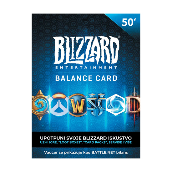 Picture of Blizzard gift card 50 EUR